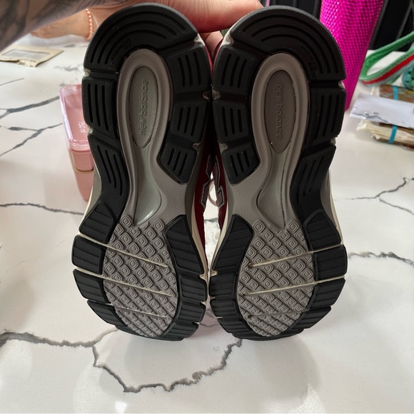 New Balance 990 scarlet red and grey - Picture 4 of 5